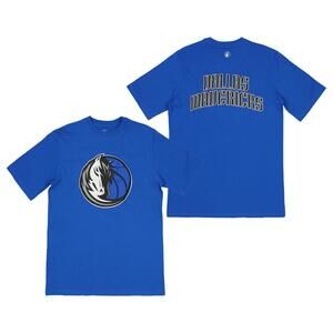 Fisll Mens Nba Team Color Name And Logo Premium Short Sleeve T Shirt 2 Sided